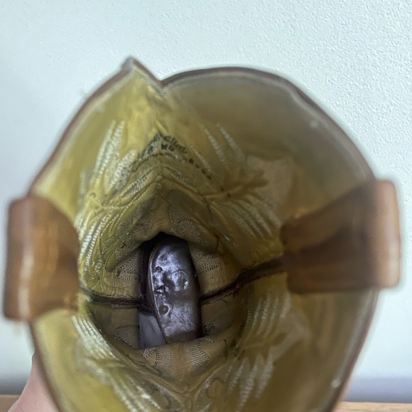 Panhandle Slim size 7 Ostrich Cowboy Boots - Picture 8 of 8